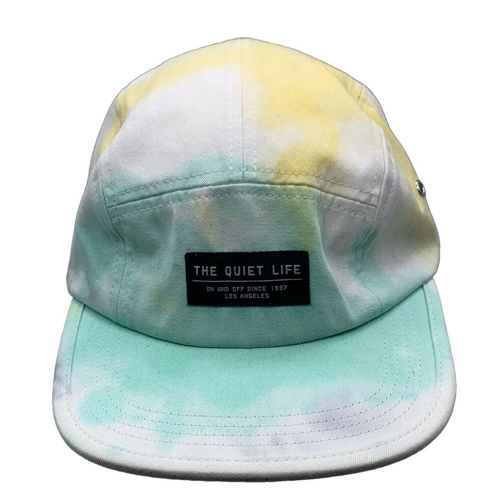 The Quiet Life Tie-Dye 5 Panel Hat Multicolor Adjustable Men’s One Size Cap